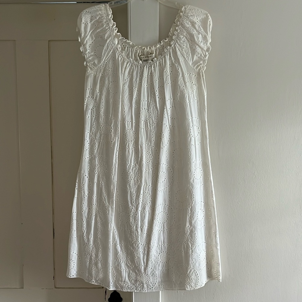 Max Studio Eyelet Dress